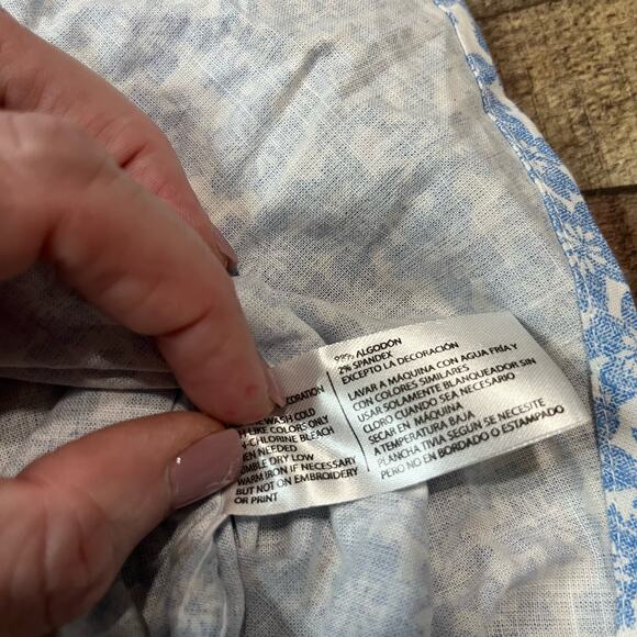 U.S. Polo Assn. | Men's Blue White Floral NWOT Stretch Button Down Shirt Sz S - Picture 4 of 5